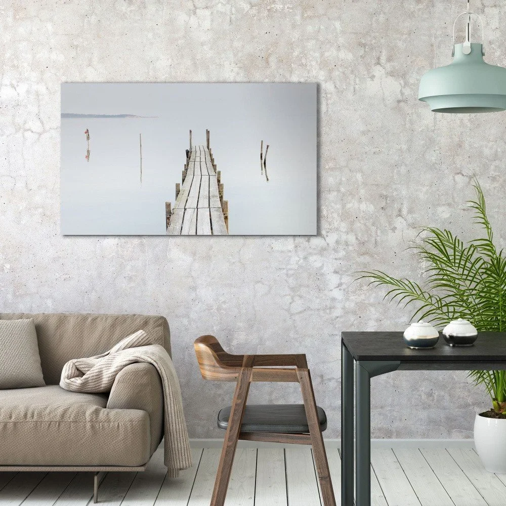 Obraz na plátně OrangeWallz Mistery Lake, 70 x 118 cm v:1144468