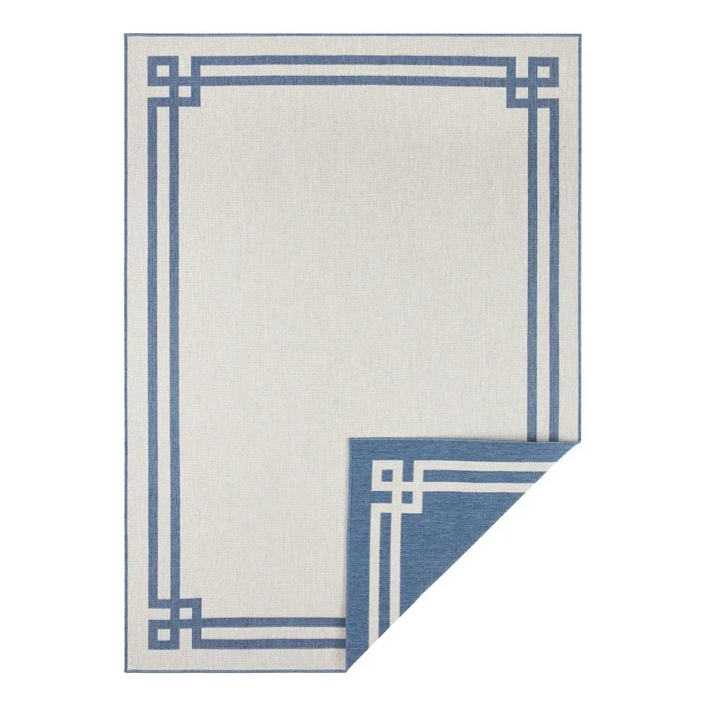 Modro-krémový venkovní koberec NORTHRUGS Manito, 200 x 290 cm v:1337665