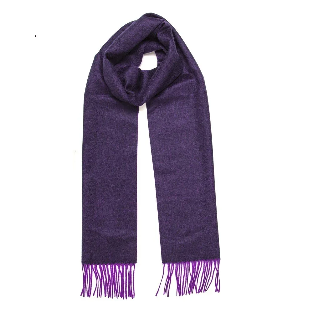 Fialová kašmírová šála Silk and Cashmere Chat v:731584