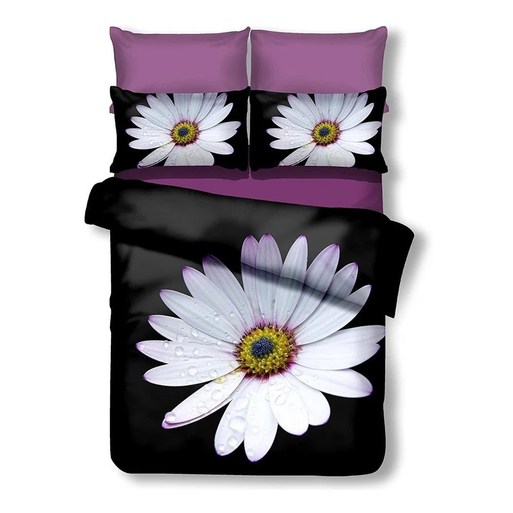 Povlečení na dvoulůžko z mikrovlákna DecoKing Daisy, 200 x 220 cm v:819968