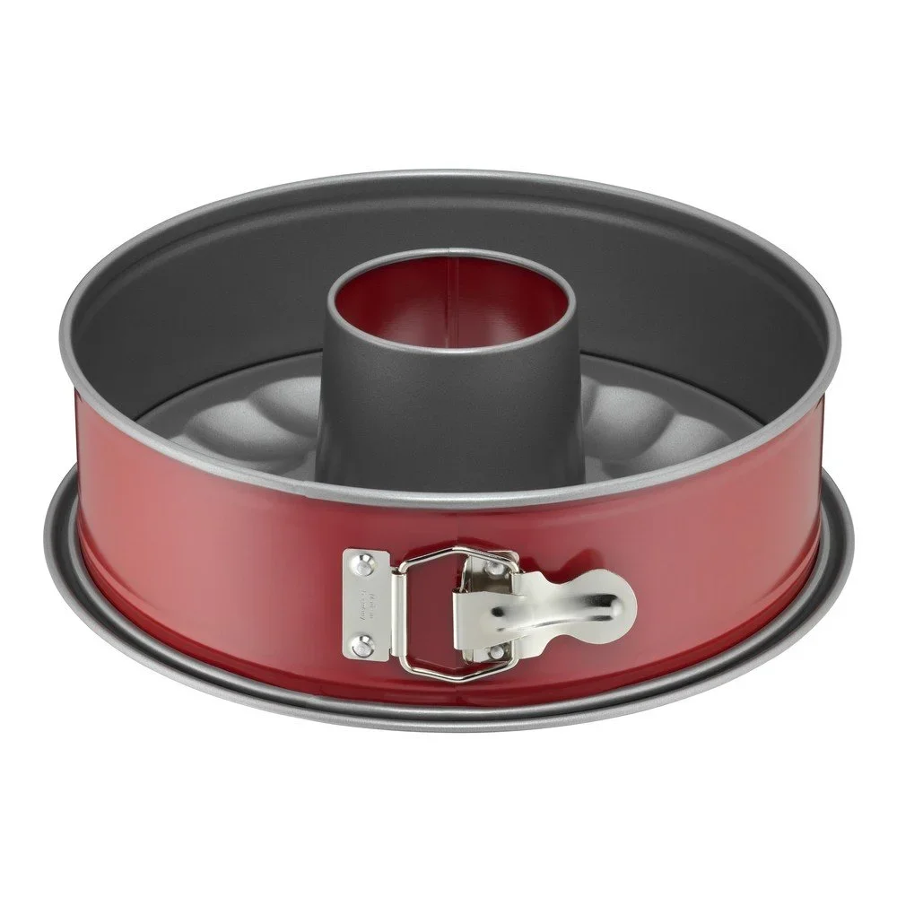 Červená rozevírací forma na dort s výměnným ozdobným dnem Kaiser Classic Plus, ø 26 cm v:1311406