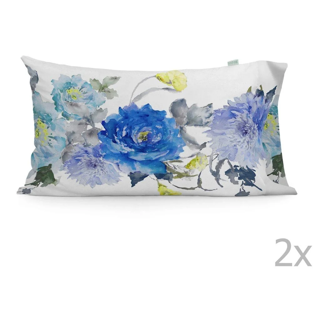 Sada 2 bavlněných povlaků na polštář HF Living Blue Dreams, 50 x 75 cm v:1018598