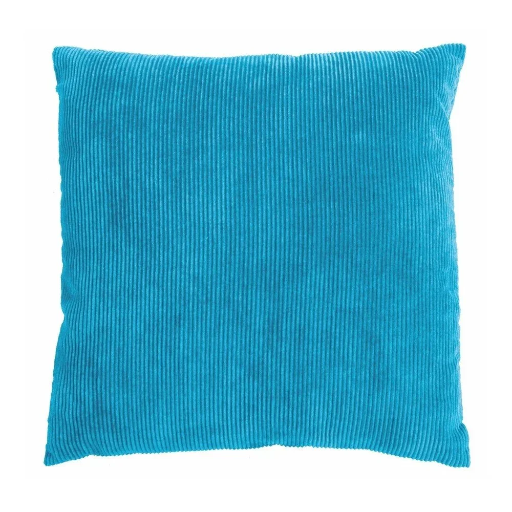 Modrý polštář ZicZac Corduroy v:743492