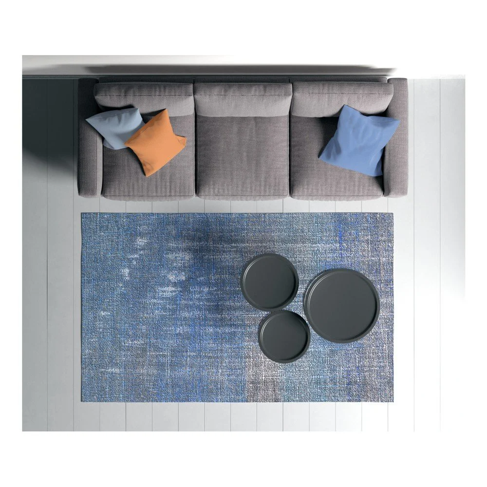 Modrý koberec Oyo home Suzzo Smoodo, 80 x 150 cm v:1189388