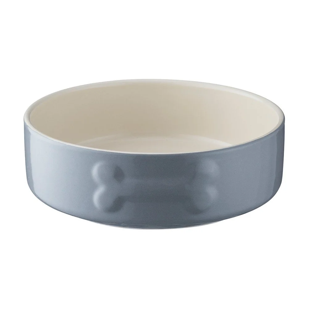Šedá bílá miska pro psy Mason Cash, ø 15 cm v:1284174