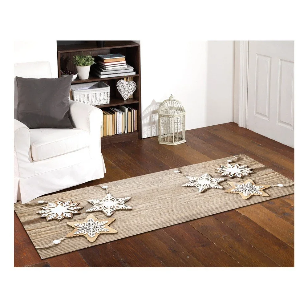 Vysoce odolný koberec Webtappeti Natale Sweet Snowflakes, 60 x 110 cm v:1140412