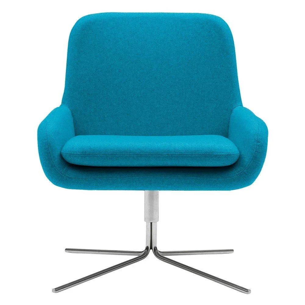 Tyrkysové otočné křeslo Softline Coco Swivel v:1373149
