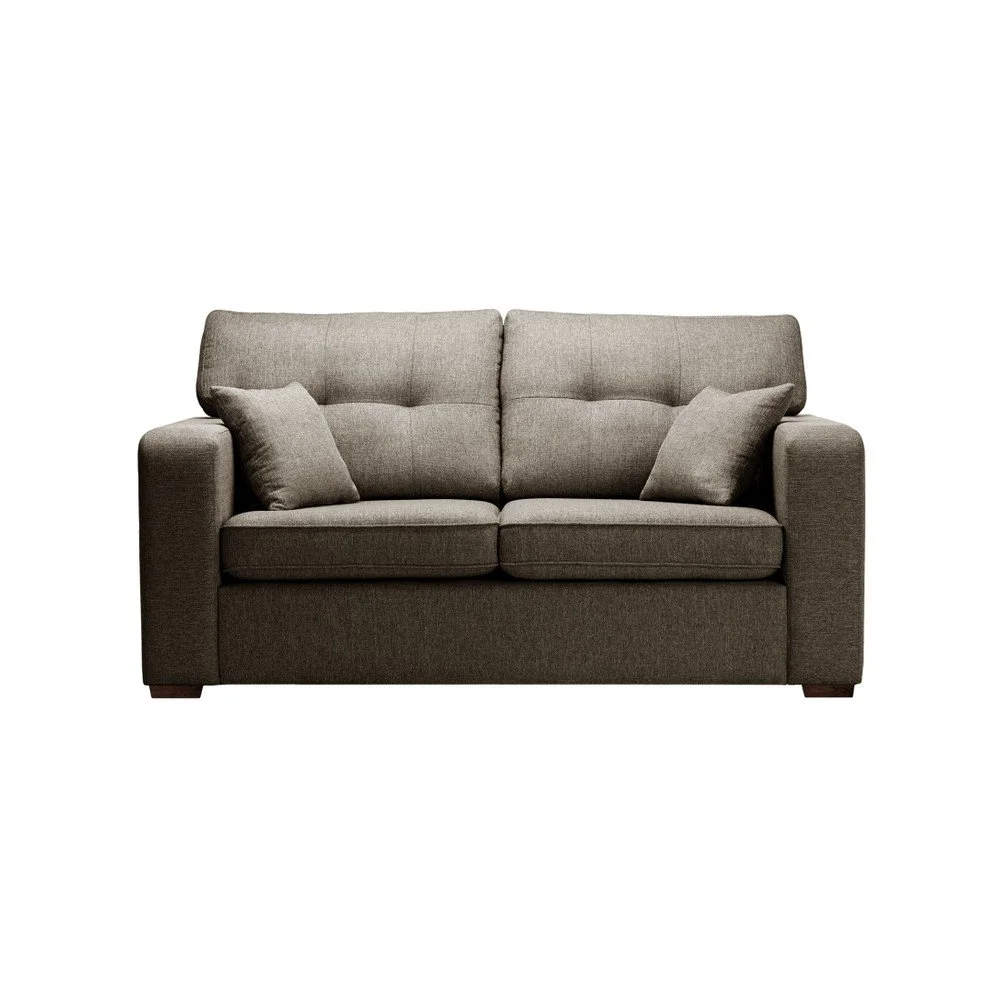 Oříškově hnědá dvoumístná rozkládací pohovka Corinne Cobson Home Melvin v:1087348