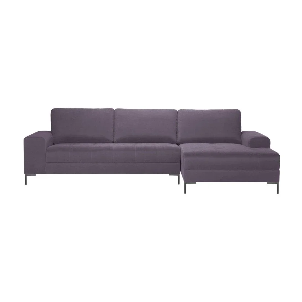 Fialová rohová pohovka Guy Laroche Home Harmony, pravý roh v:824050