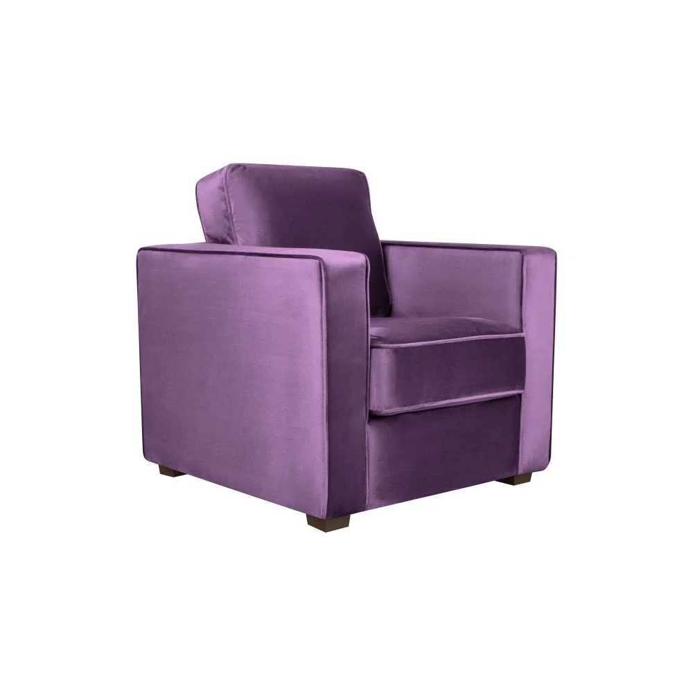 Fialové křeslo Cosmopolitan Design Denver v:1086784