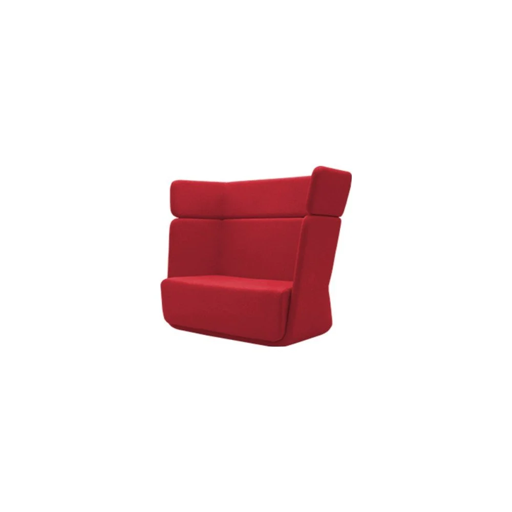 Červené křeslo Softline Basket Valencia Red v:1194562