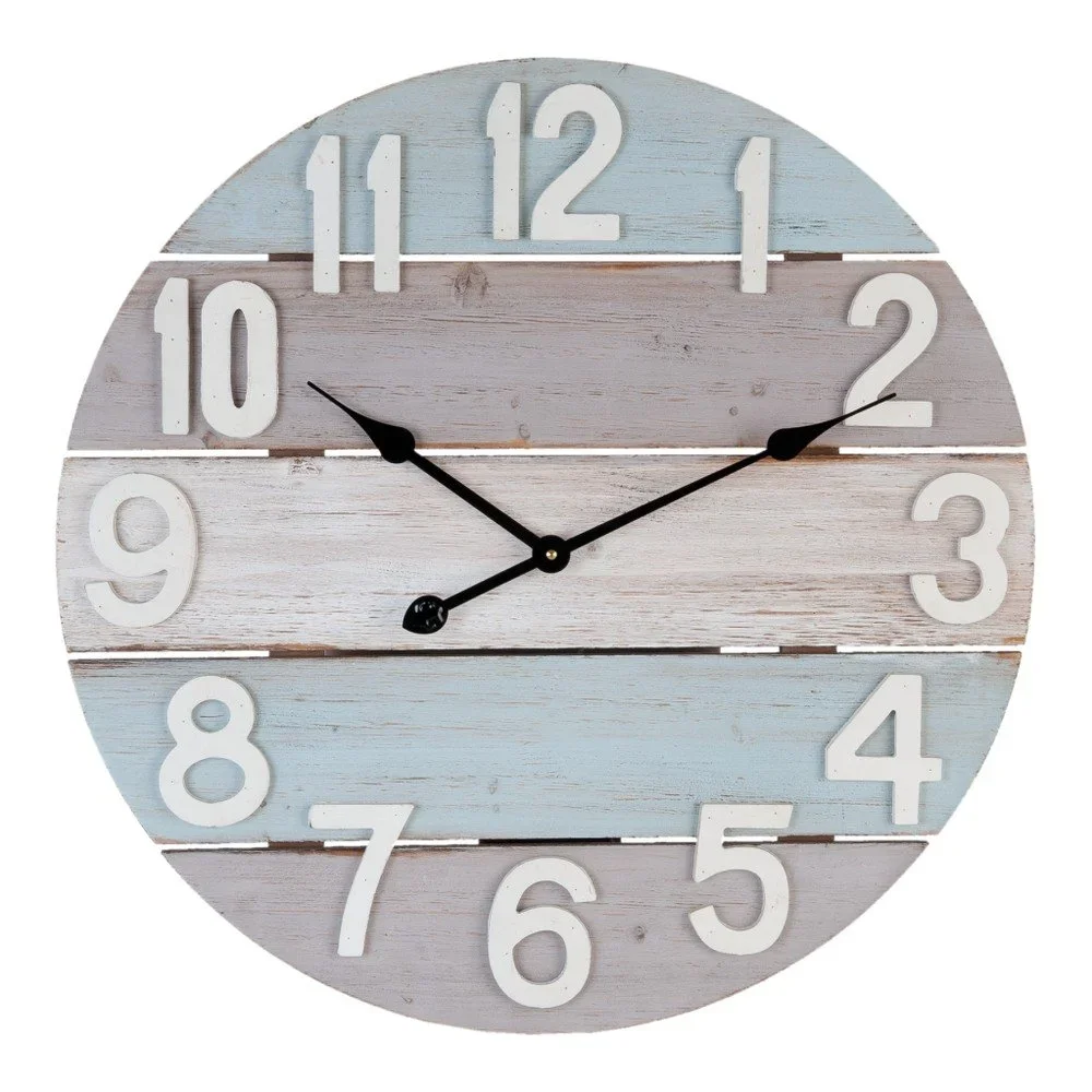 Nástěnné hodiny Clayre & Eef Ranch, ⌀ 60 cm v:981794