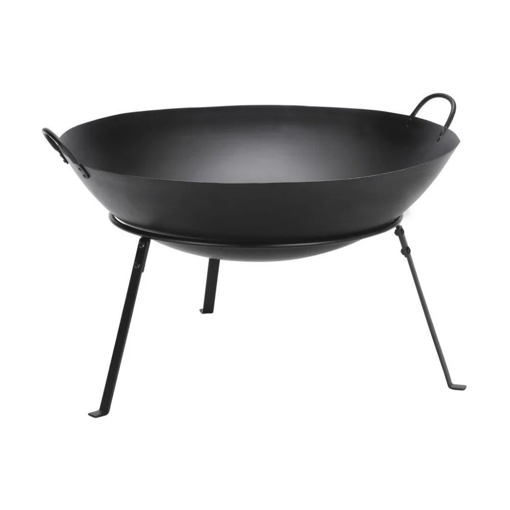 Černé ocelové přenosné ohniště A Simple Mess Torino Black, ⌀ 60 cm v:1267194