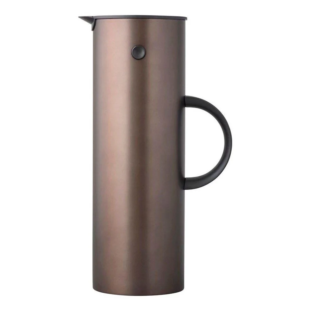 Metalicky hnědá termoska Stelton EM77 1l v:931488