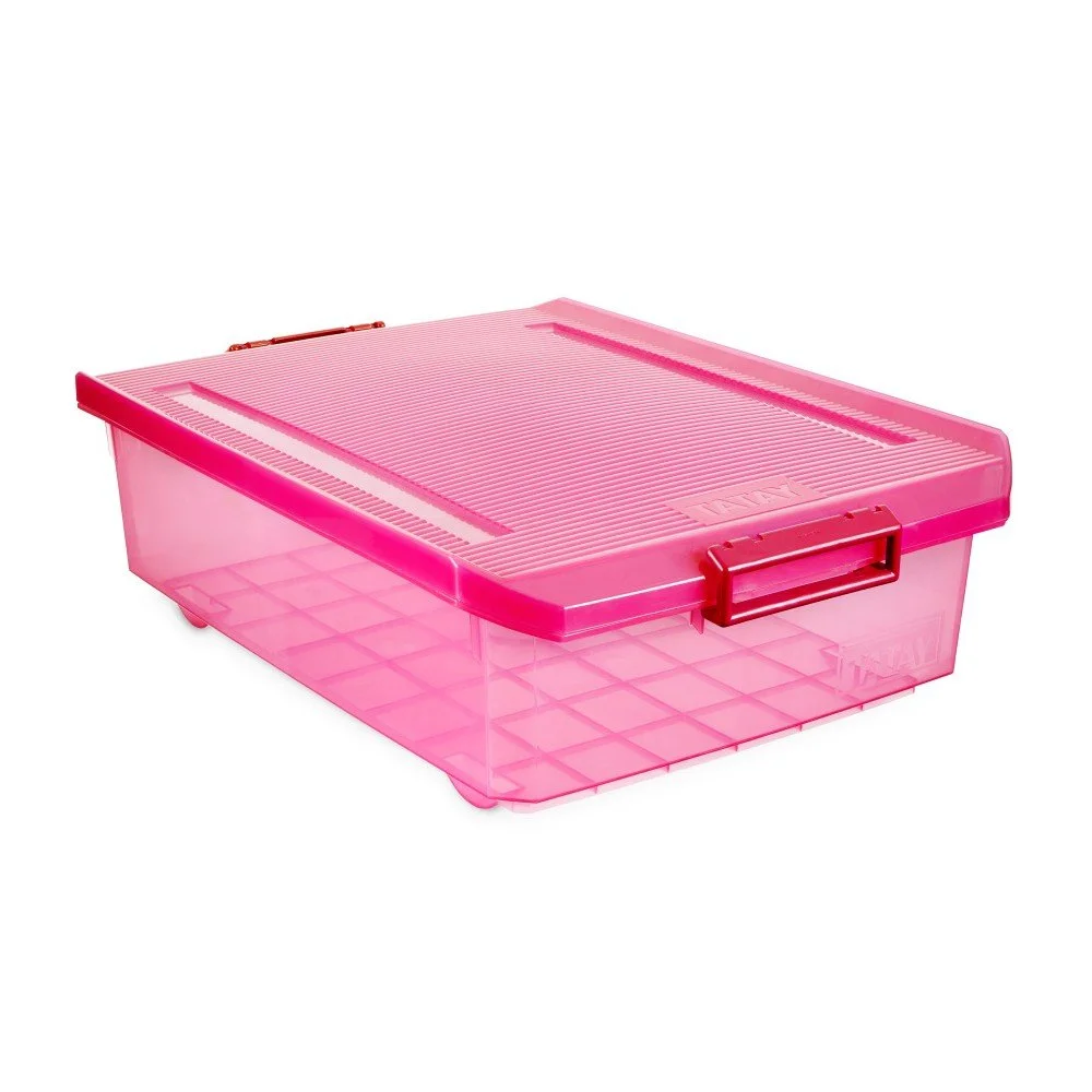 Fuchsiový úložný box pod postel Ta-Tay Storage Box, 32 l v:1123194
