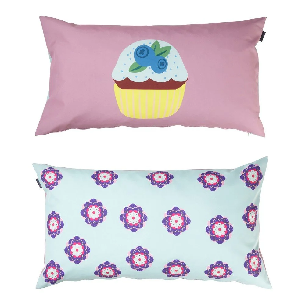 Sada 2 oboustranných polštářů Manis-h Cup Cake Girl v:1252534