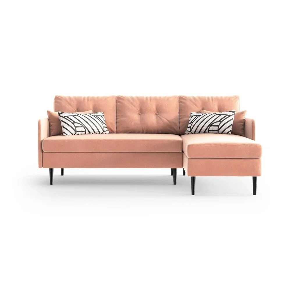 Oranžová rohová pohovka Daniel Hechter Home Memphis Orange, pravý roh v:1314262