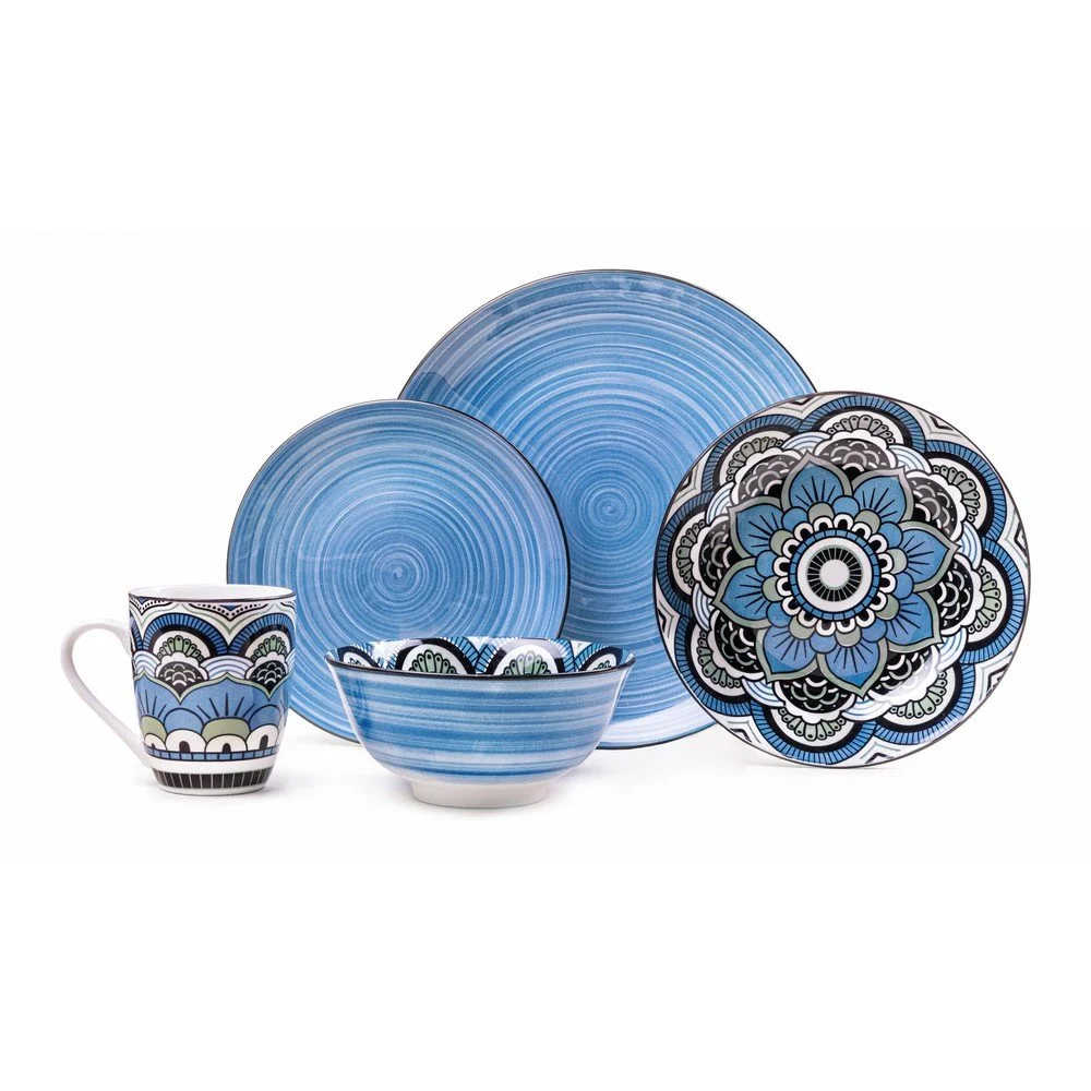 Porcelánové nádobí v sadě 30 kusů Bonami Essentials Orient v:1455194