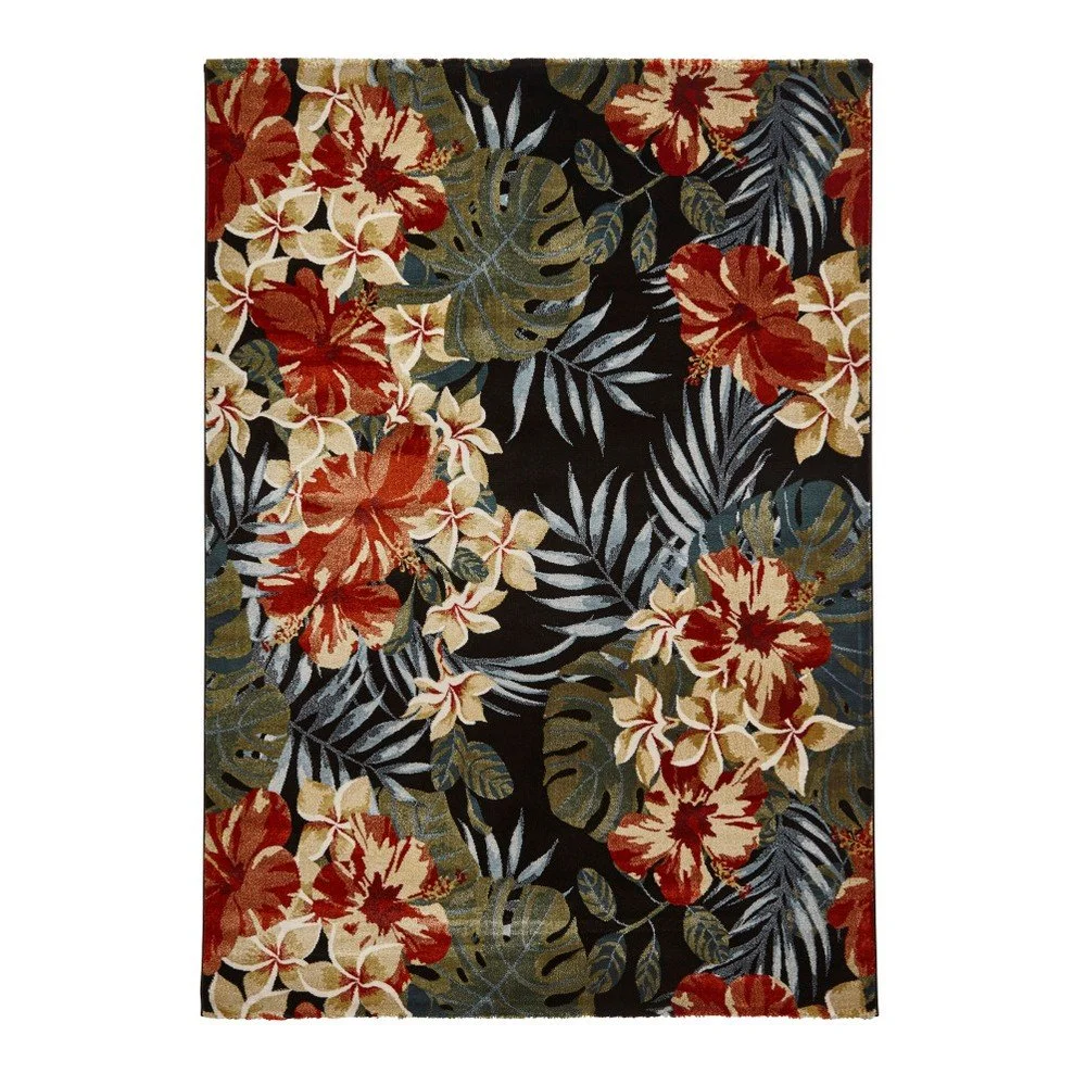Koberec Think Rugs Tropics Black & Multi, 160 x 230 cm v:944054