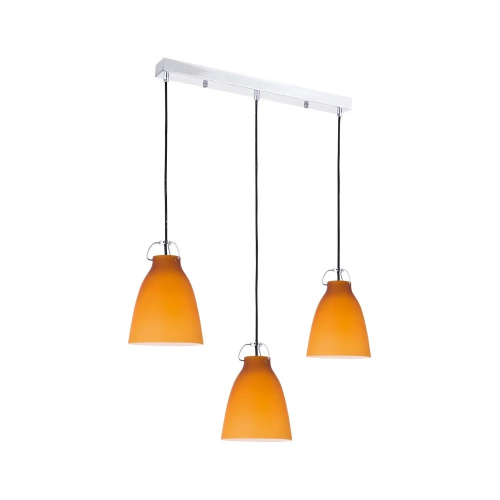 Závěsné světlo Armando Orange trio v:713900