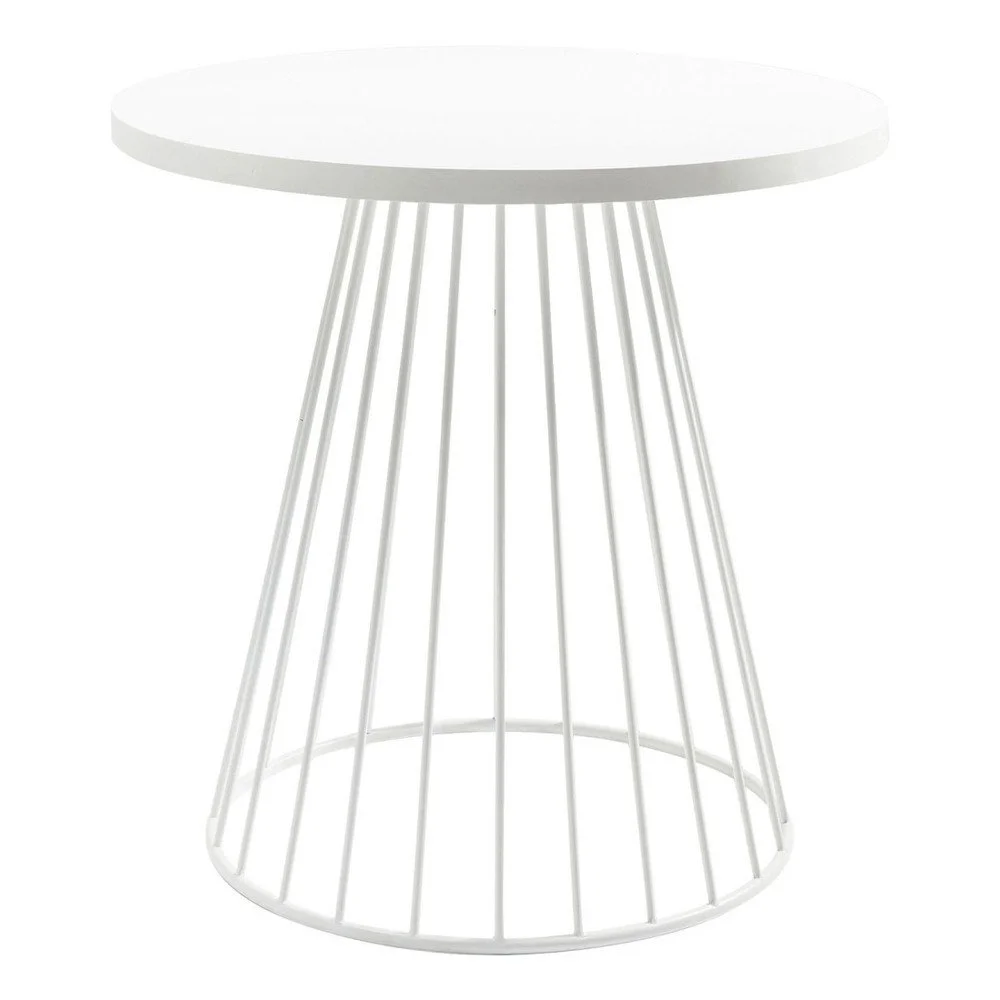 Bílý odkládací stolek Kare Design Bistro Wire v:882082