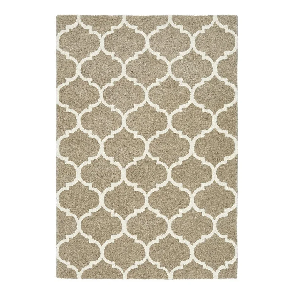 Světle hnědý ručně tkaný vlněný koberec 160x230 cm Albany – Asiatic Carpets v:1639736