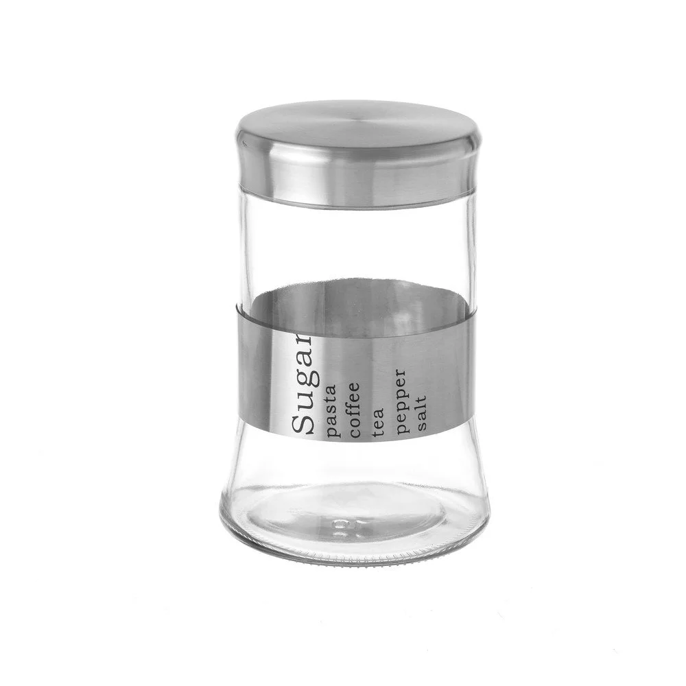 Skleněná dóza na cukr Unimasa Transparent, 1100 ml v:823146