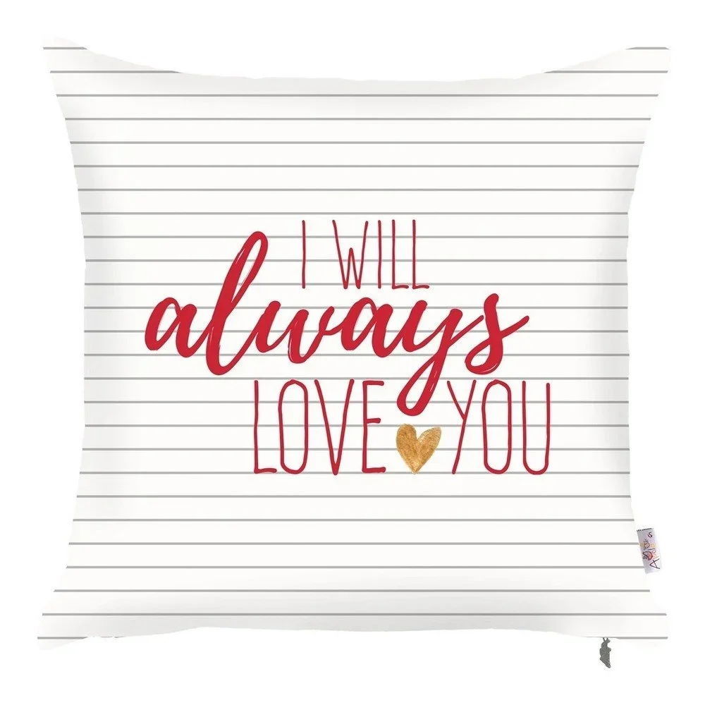 Povlak na polštář Mike & Co. NEW YORK Always Love You, 43 x 43 cm v:969462