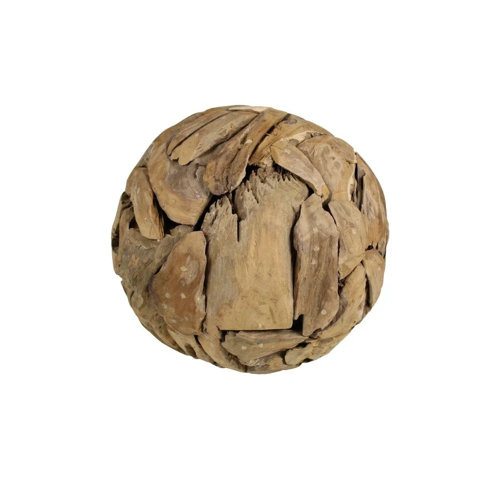 Dekorace z teakového dřeva HSM collection Biag, ⌀ 40 cm v:871820