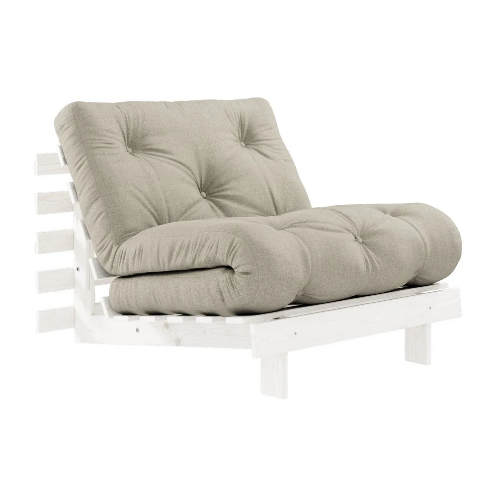 Variabilní křeslo Karup Design Roots White/Linen Beige v:1225736