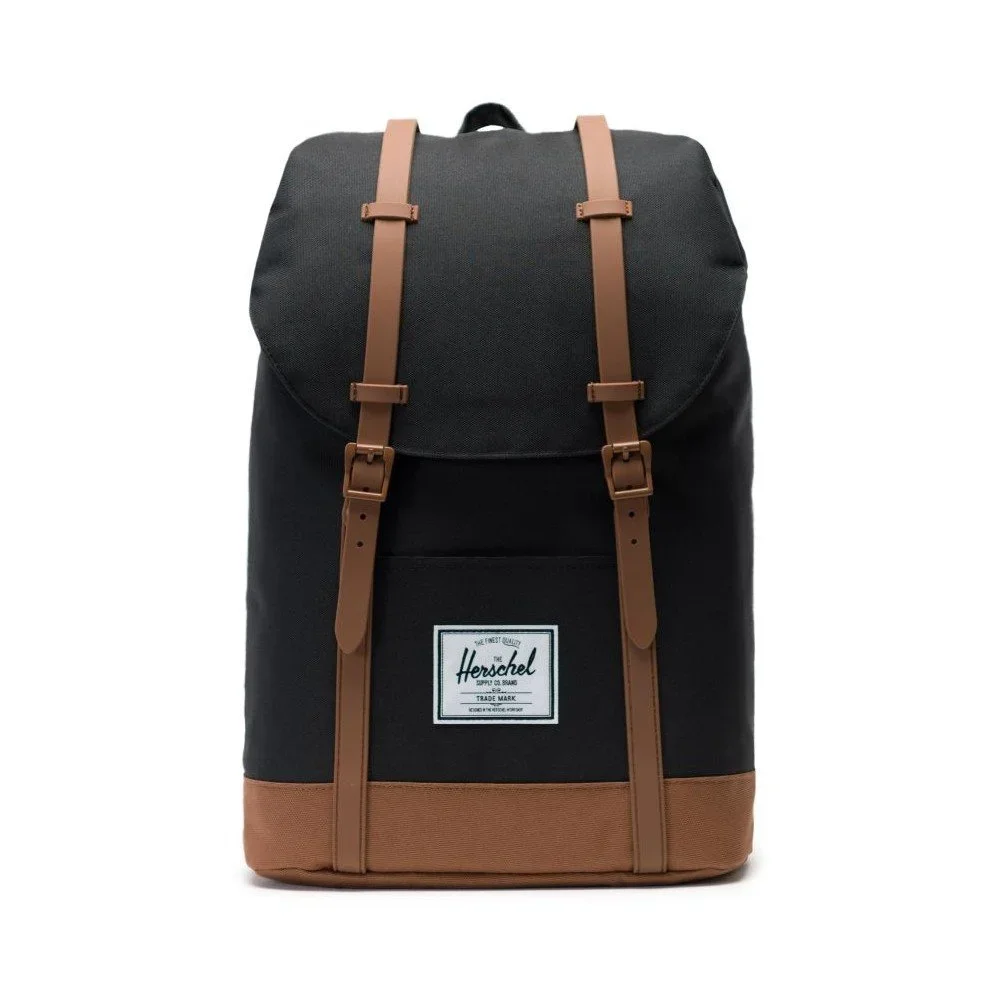 Černý batoh s hnědými detaily Herschel Retreat, 19,5 l v:1355811