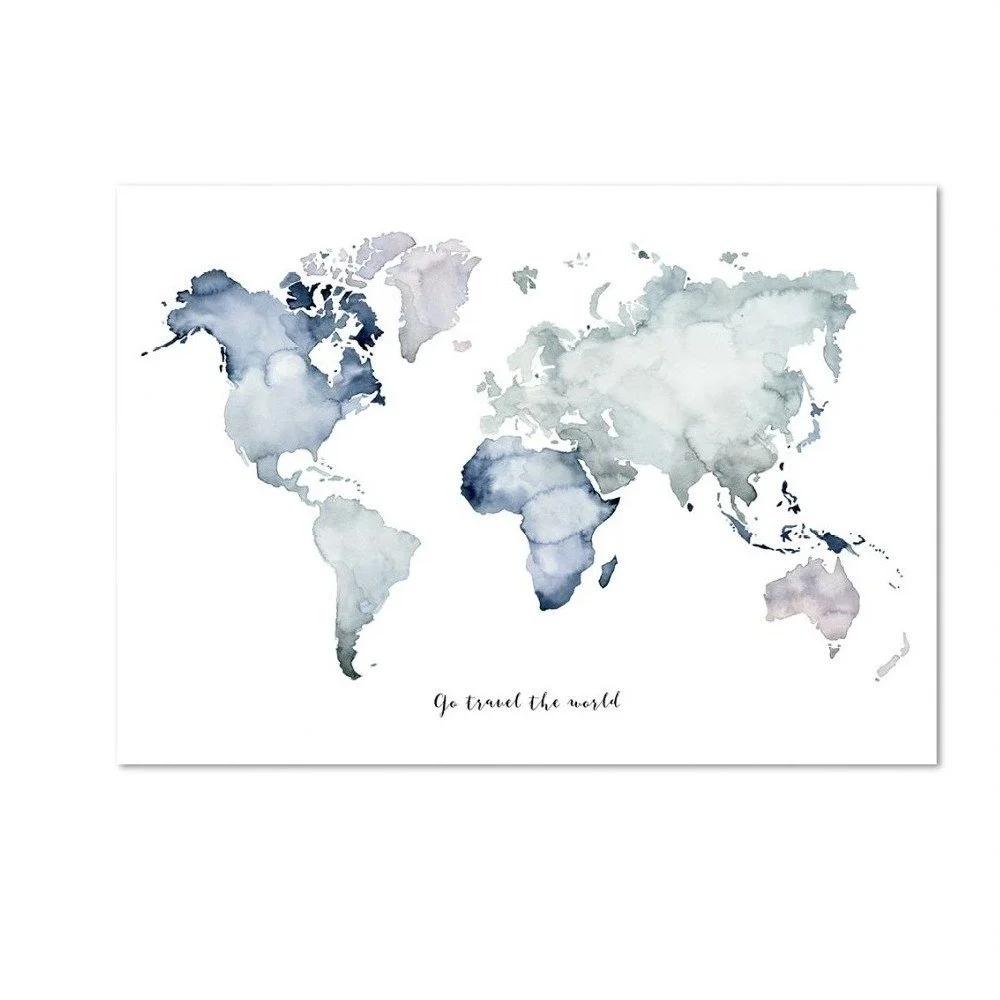Plakát Leo La Douce Go Travel The World, 50 x 70 cm v:828504