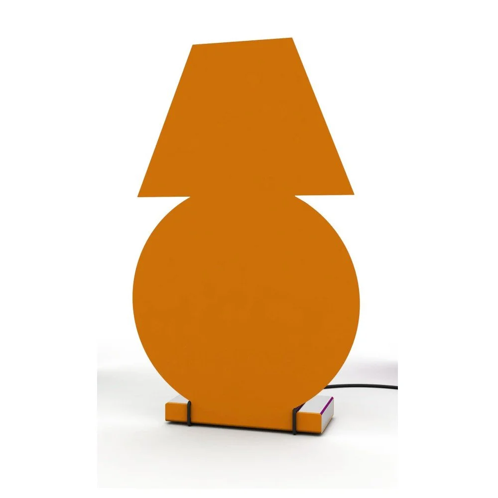 Oranžová stolní lampa Caoscreo Lampadi v:718438