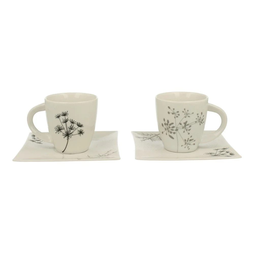 Sada 2 porcelánových hrnků s podšálky Duo Gift Fino, 170 ml v:1004484 Sada 2 porcelánových hrnků s podšálky Duo Gift Fino, 170 ml v:1004484