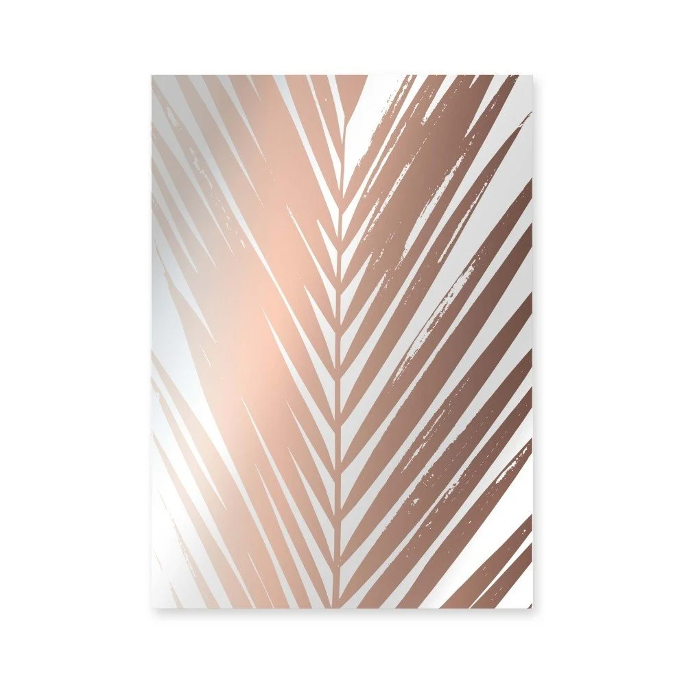 Nástěnné zrcadlo Surdic Espejo Decorado Mauritia Copper, 50 x 70 cm v:1079822