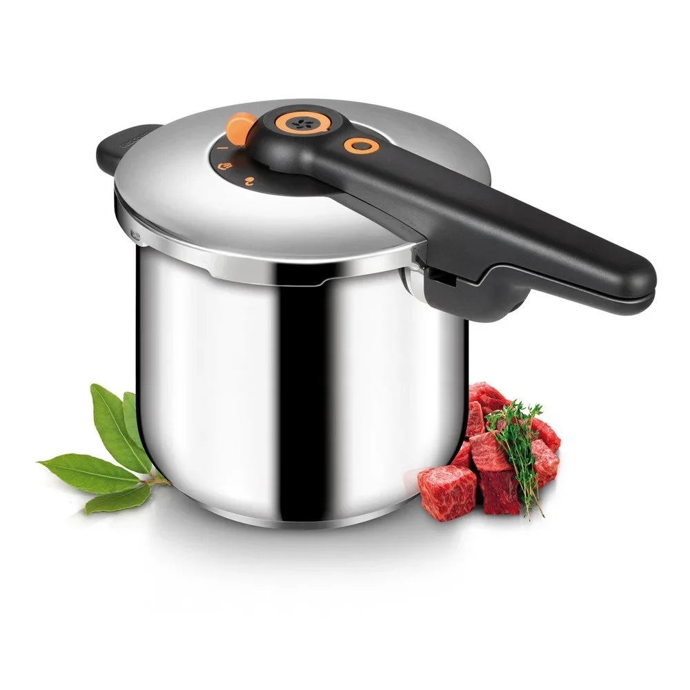 Tlakový nerezový hrnec s pokličkou na indukci 7.5 l SmartClick – Tescoma v:1542504