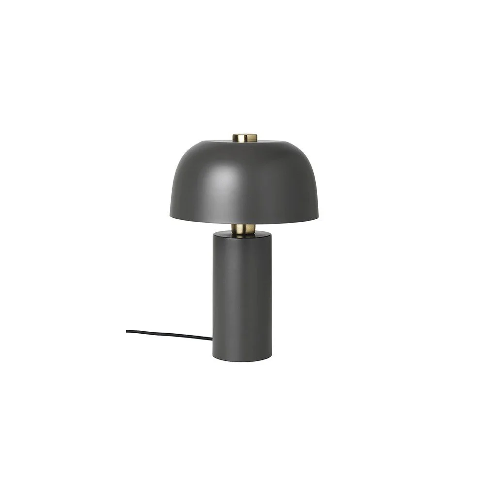 Černá stolní lampa Cozy living Lulu, výška 37 cm v:1433615