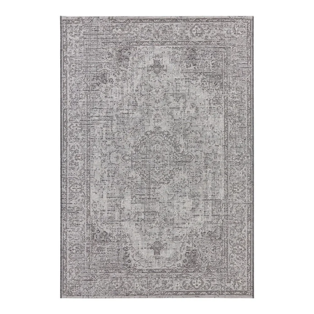 Šedý koberec vhodný do exteriéru Elle Decoration Curious Cenon, 77 x 150 cm v:1263916