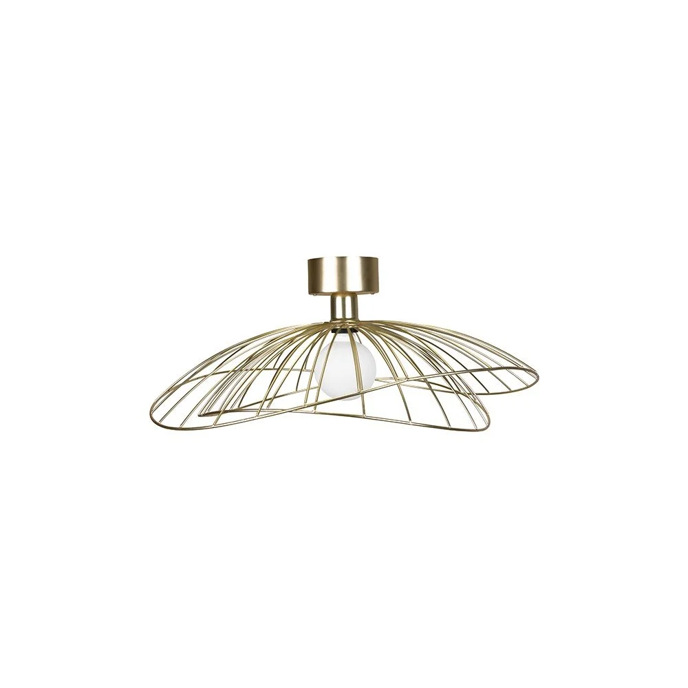Stropní/nástěnné svítidlo v barvě mosazi Globen Lighting Ray, ø 60 cm v:1215146