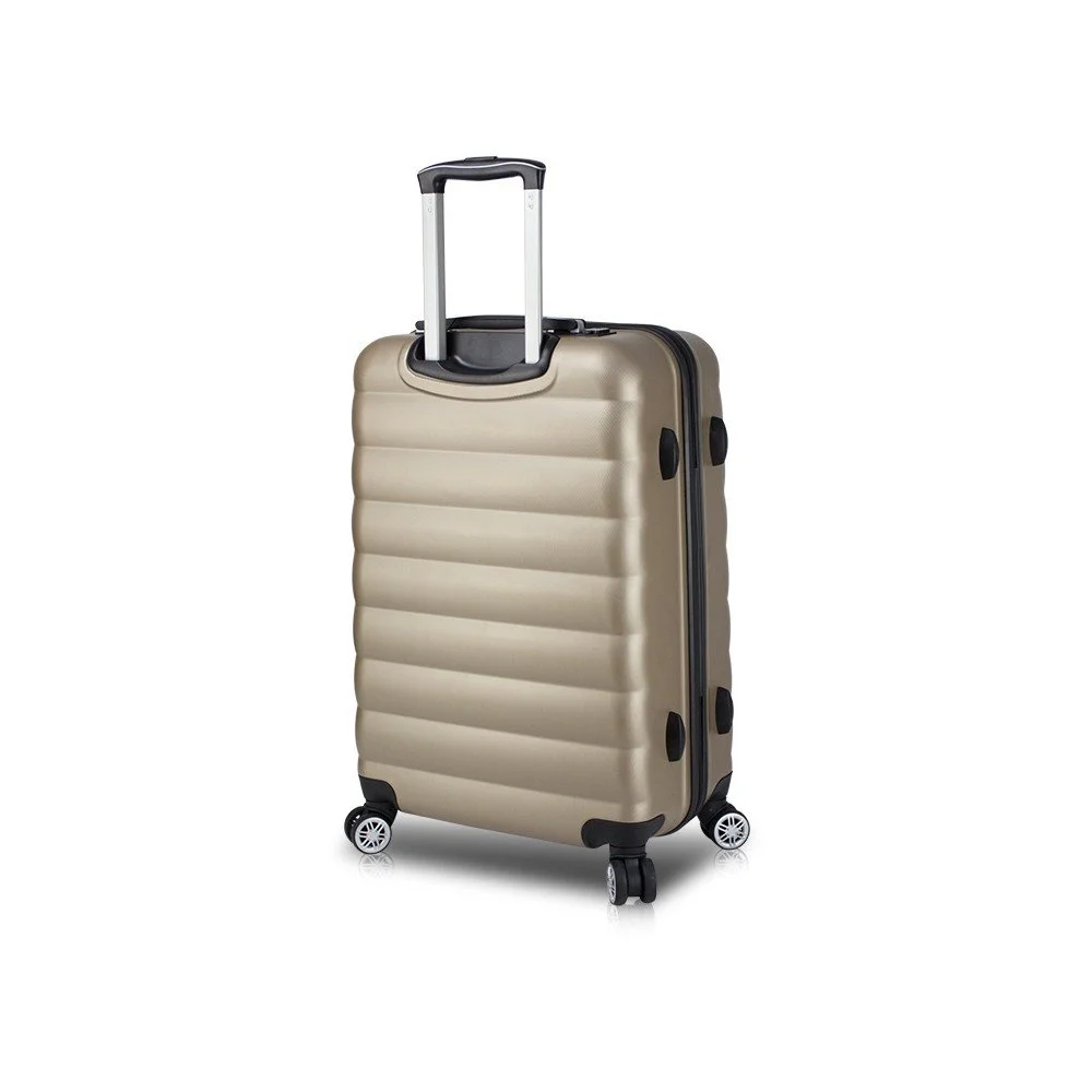 Cestovní kufr na kolečkách s USB portem ve zlaté barvě My Valice COLORS RESSNO Large Suitcase v:1219968