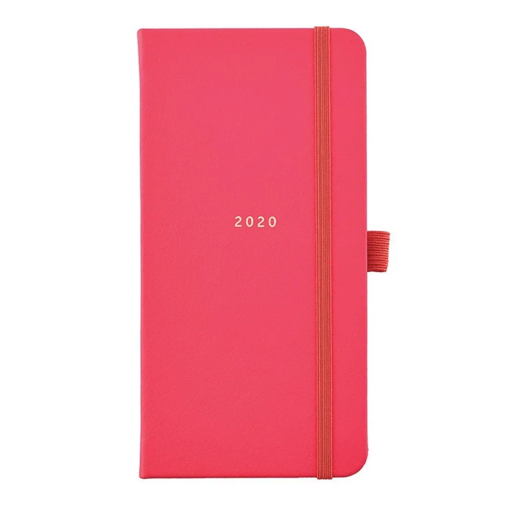 Růžový diář na rok 2020 Busy B Pretty, 118 stran v:1313506