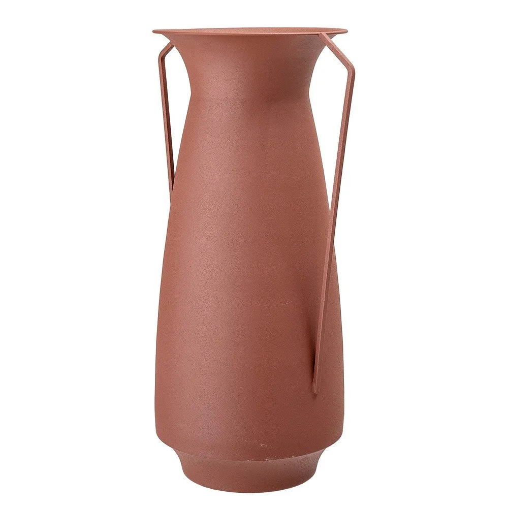 Oranžovo-hnědá kovová váza Bloomingville Jug v:1345097