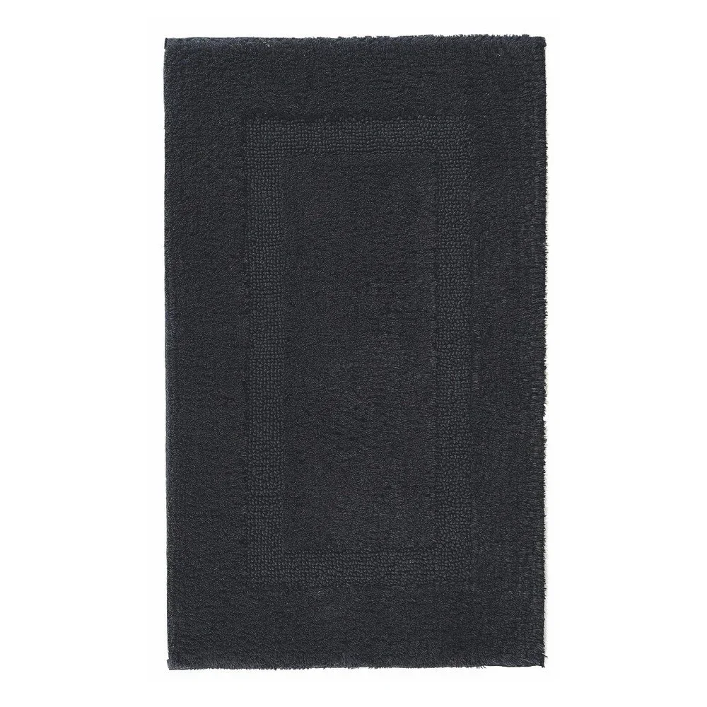 Černá předložka do koupelny Graccioza Classic, 50 x 80 cm v:803568