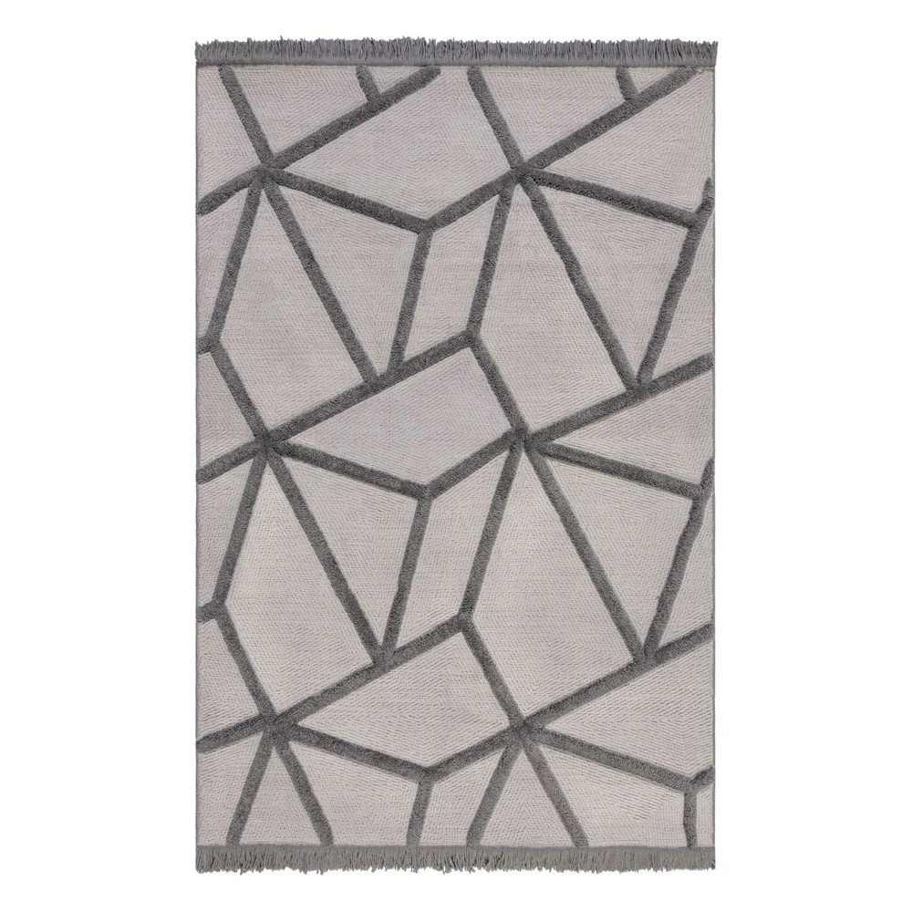 Šedý koberec Flair Rugs Safi, 120 x 170 cm v:1399309