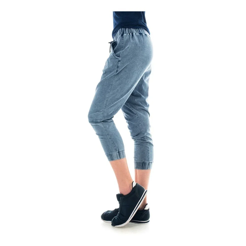 Bavlněné tepláky barvené indigem Lull Loungewear Jaden New Style, vel. XS v:869274 Bavlněné tepláky barvené indigem Lull Loungewear Jaden New Style, vel. XS v:869274