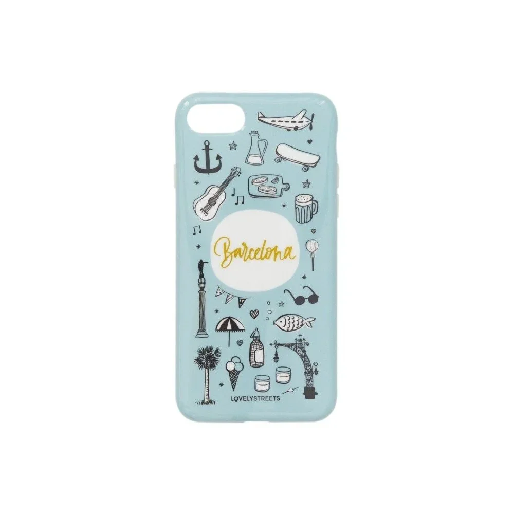 Barevný obal na iPhone 7/7S Mr. Wonderful Barcelona v:1097918