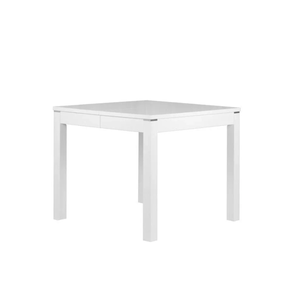 Lesklý bílý rozkládací jídelní stůl Durbas Style Eric, délka až 270 cm v:985268