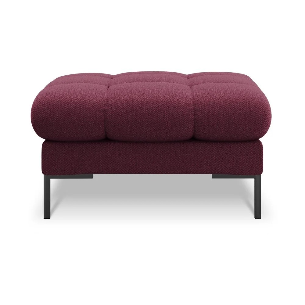 Tmavě červená podnožka Cosmopolitan Design Bali, 60 cm v:1412187