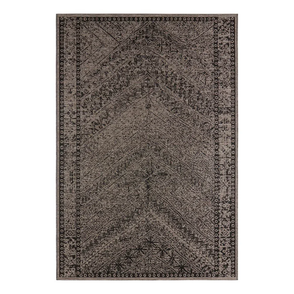 Hnědo-černý venkovní koberec NORTHRUGS Mardin, 200 x 290 cm v:1337415