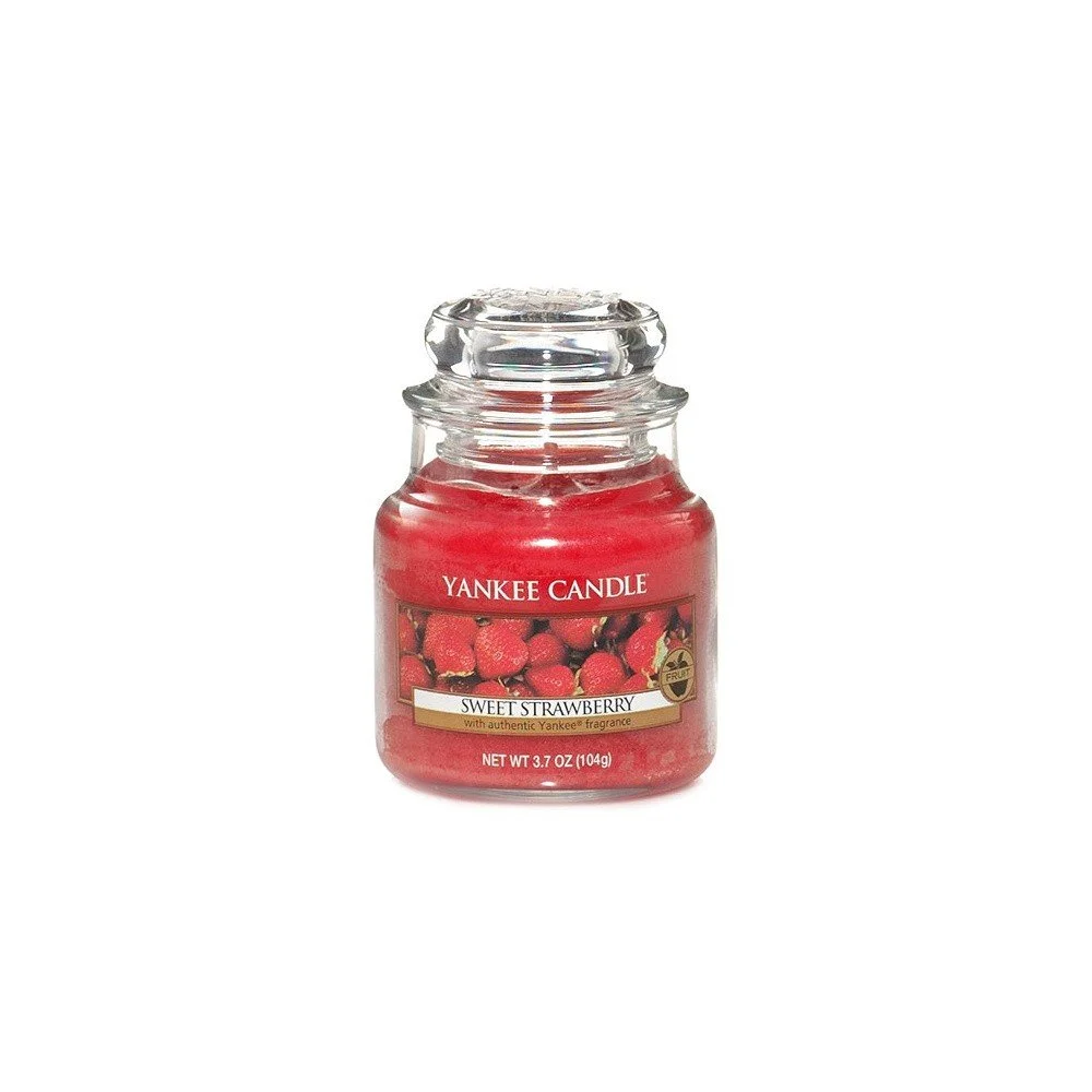 Vonná svíčka Yankee Candle Sladké Jahody, doba hoření 25 v:1171802